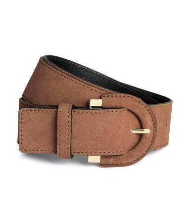 H&M - wide suede belt