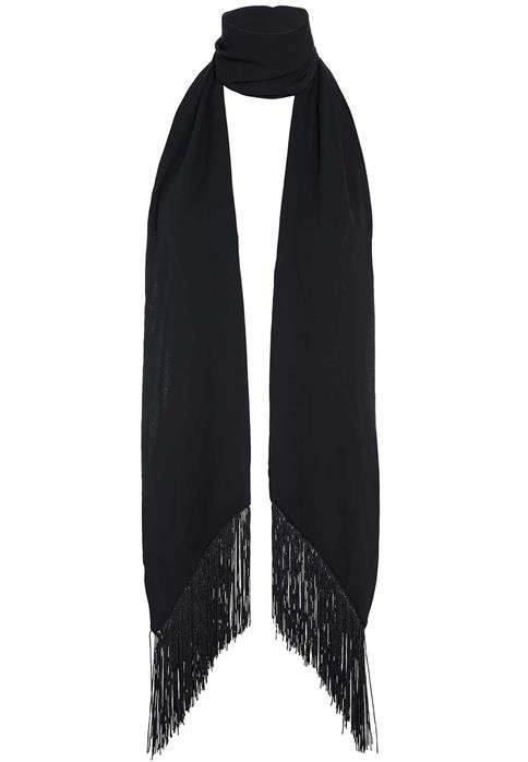 BARDOT (Fringed alto scarf) $24.99