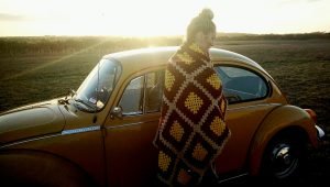 A VOLKSWAGEN BEETLE & a SUNSET in DRYSDALE