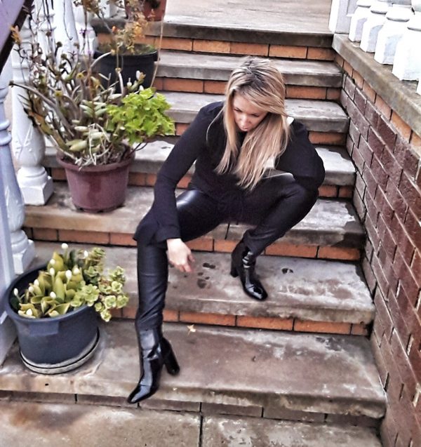 LEATHER & BLACK