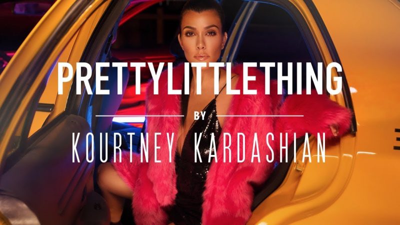 Kourtney Kardashian X Pretty Little Thing Collaboration